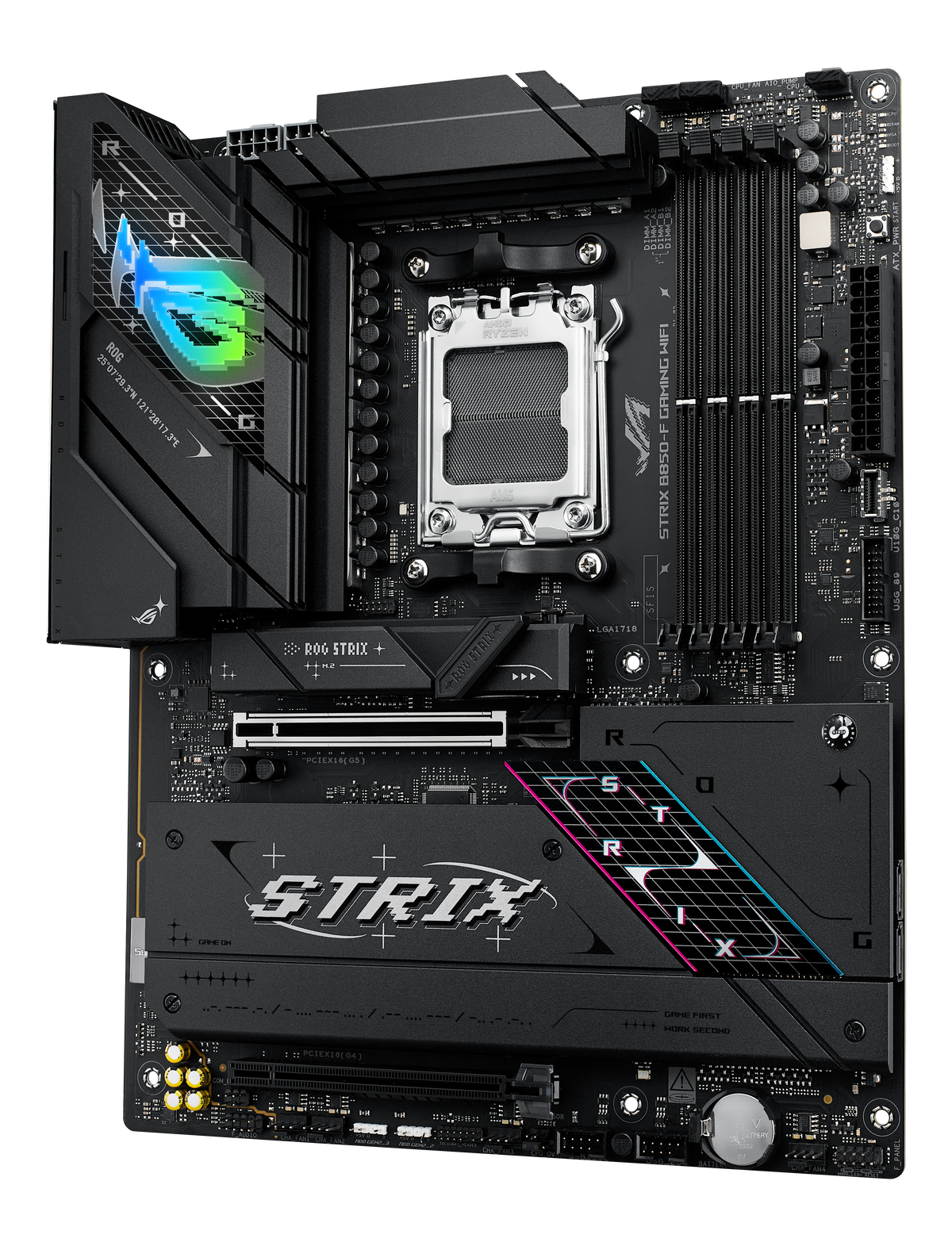 ASUS ROG STRIX B850-F GAMING WIFI – Mainboard – Sockel AM5, AMD B850, ATX, DDR5