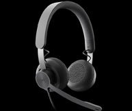 Logitech Zone Wired 981-000870 Office-Headset – On-Ear, Stereo, Kabel, USB-C, MS Teams zertifiziert, Graphit