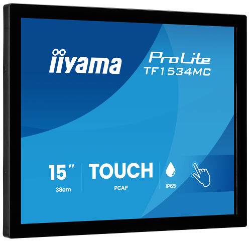 iiyama ProLite TF1534MC – 15" Touch, 1024 × 768, IP65