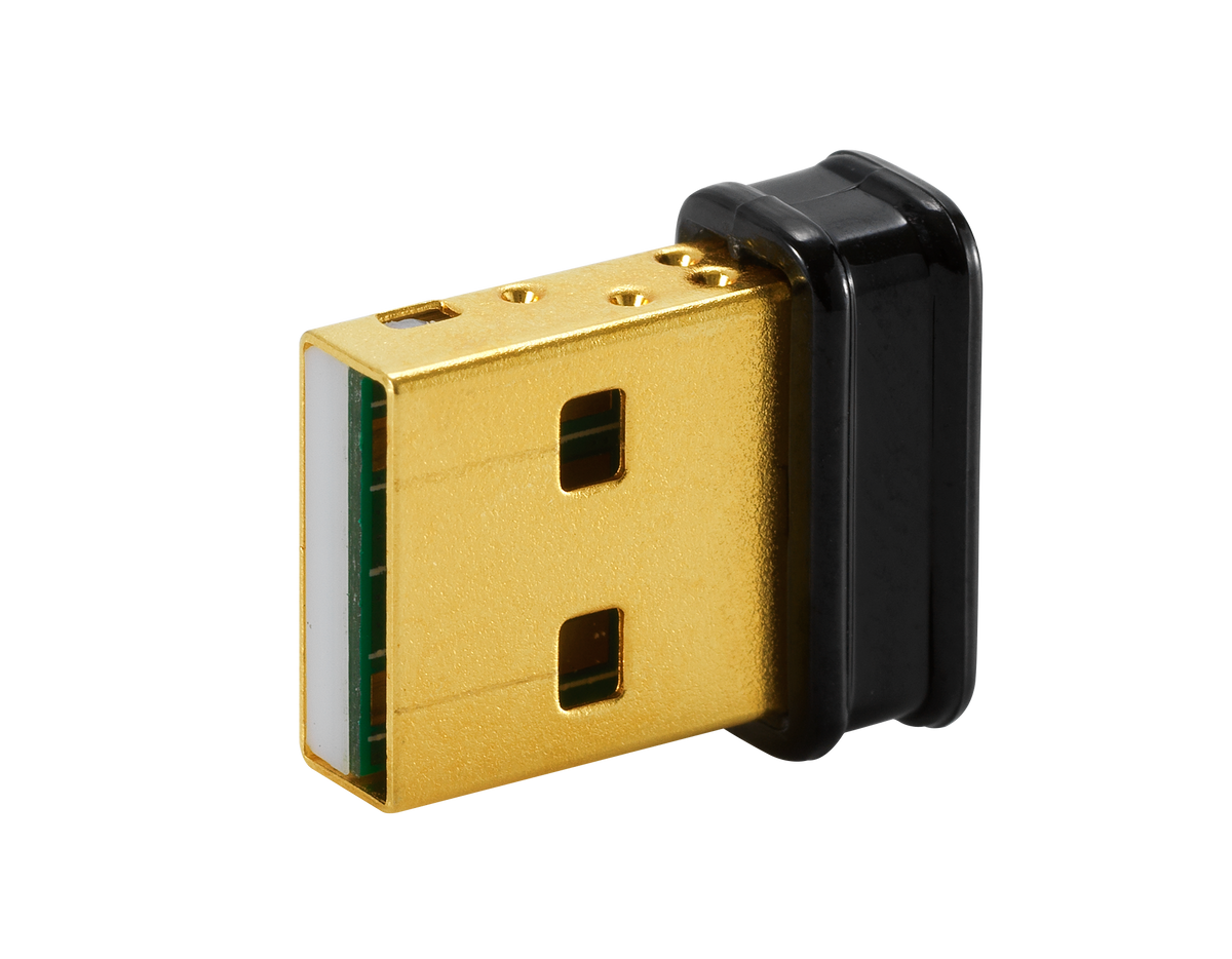 ASUS USB-N10 Nano B1 N150 – USB-WLAN-Adapter – Wi-Fi 4 (802.11n), Einzelband 2,4 GHz, 150 Mbit/s
