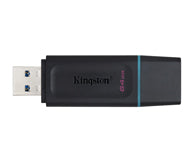 Kingston Technology Kingston DT EXODIA USB-Stick – 64 GB, USB 3.2 Gen 1, Schwarz/Türkis