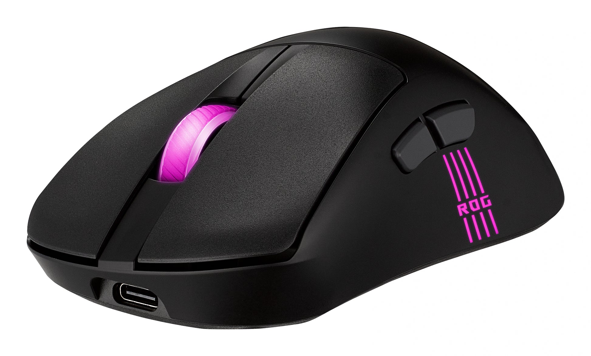 ASUS ROG Keris II Origin Gaming-Maus – kabellos, Bluetooth, USB-A, 42'000 dpi, für Rechtshänder, schwarz