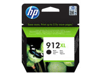 HP Tintenpatrone 912XL, Schwarz, Original – für ausgewählte Druckermodelle