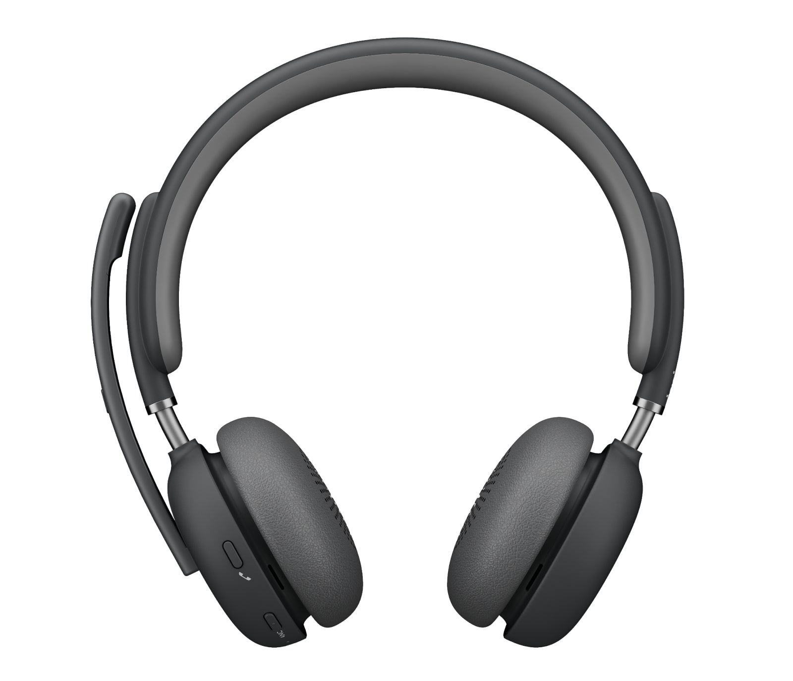 Logitech Zone Wireless 2 Office-Headset – On-Ear, Stereo, Kabel + BT, ANC, UC-optimiert, USB-C-Dongle, Graphit