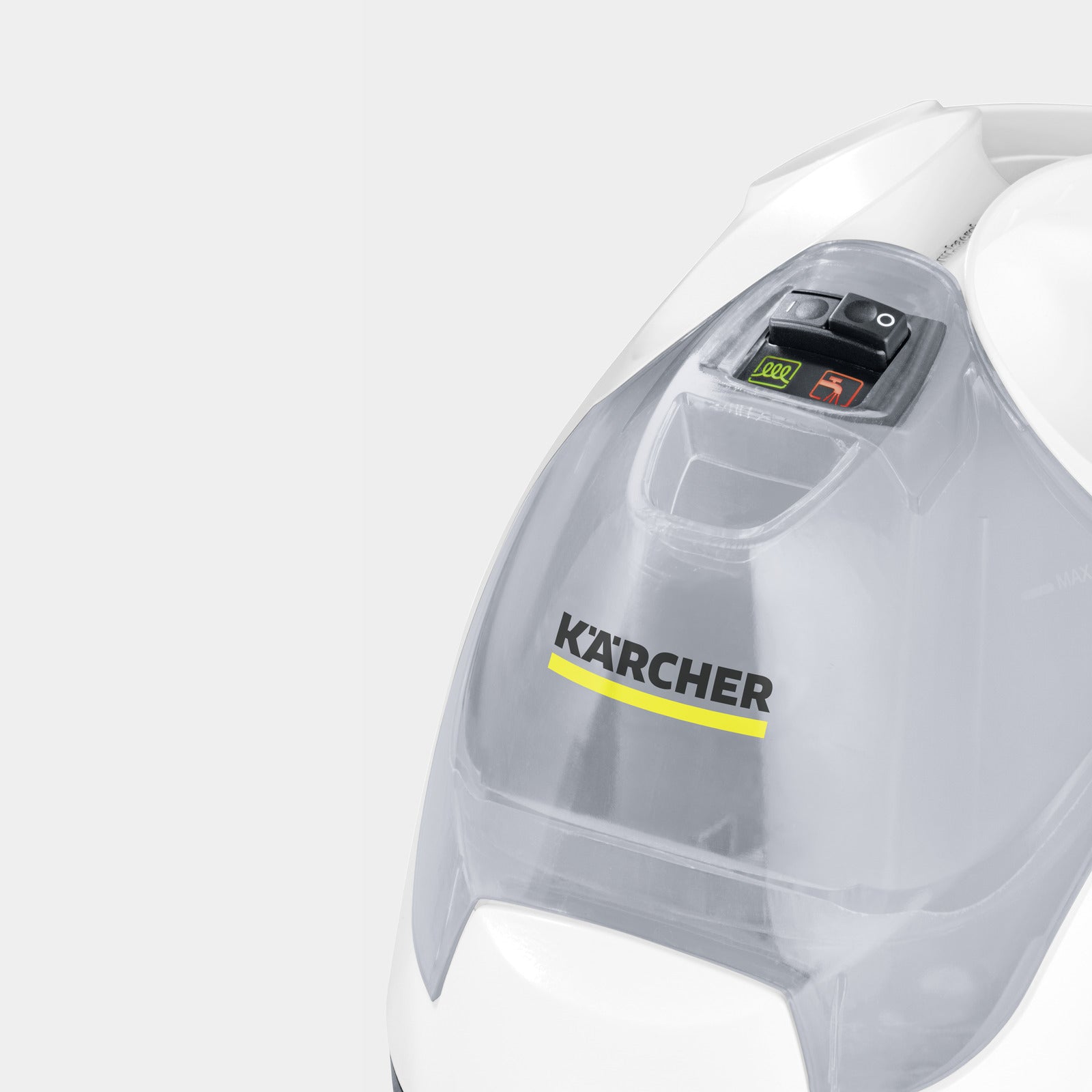 Kärcher Zylinder-Dampfreiniger SC 4 EasyFix – 0,8 l – weiss – 25,1 × 38,0 × 27,3 cm