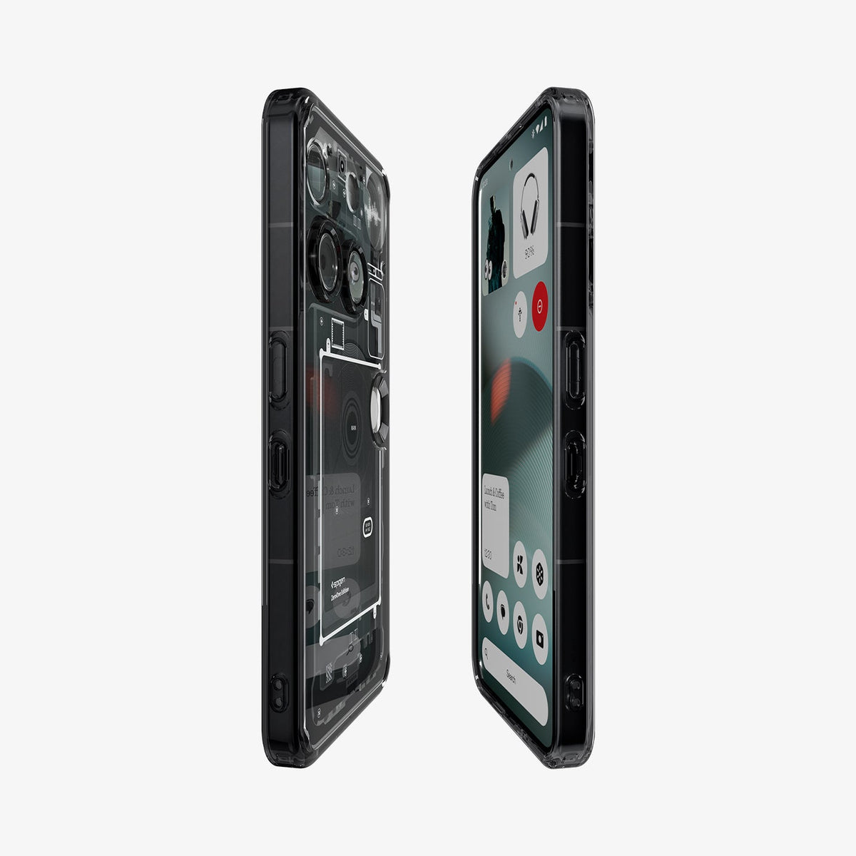 Spigen Ultra Hybrid Zero One Backcover – für Nothing Phone 3, Transparent, bis 1,2 m Sturzsicher
