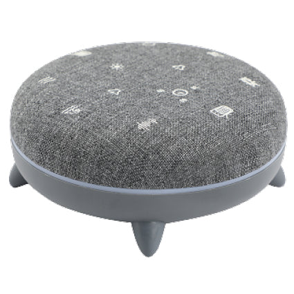 Terraillon Zen Box 15323 – Bluetooth-Lautsprecher – Tongenerator, USB-C, Akku, Grau