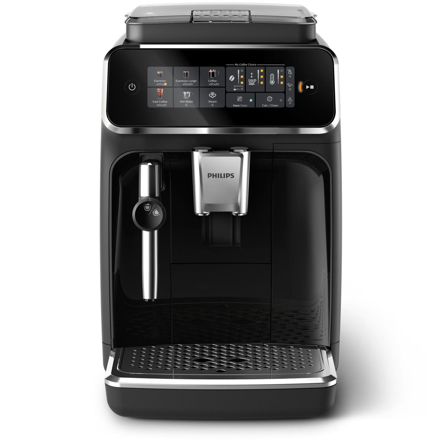 Philips Serie 3300 EP3321/40 Kaffeevollautomat – 1,8 l, 275 g Bohnenbehälter, 15 bar, Milchaufschäumer
