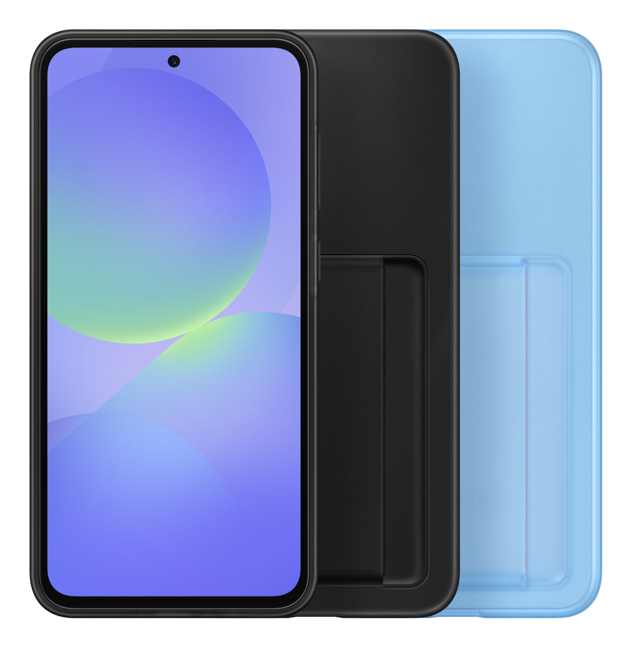 Samsung Backcover – für Samsung Galaxy A36 5G, mit Kartenfach, Kunststoff, Blau