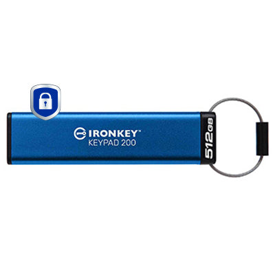 Kingston Keypad 200 – 512 GB, FIPS 140-3