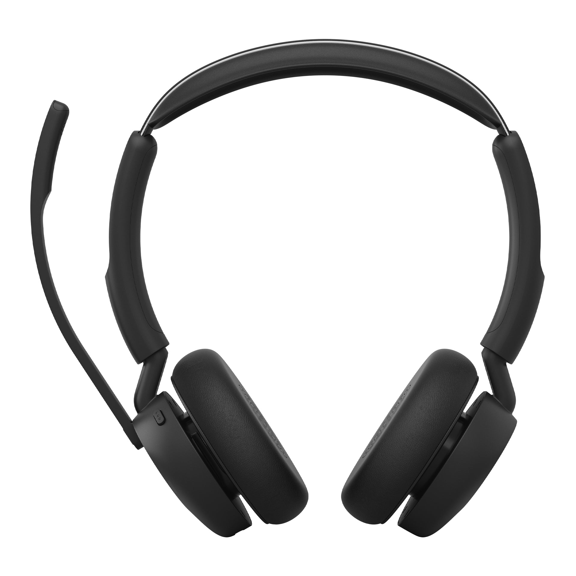 Jabra Evolve3 45 MS Office-Headset – On-Ear, Stereo, BT, MS Teams zertifiziert, mit USB-C-Dongle, Schwarz