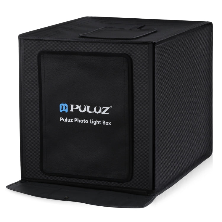 Puluz PU5060EU Fotostudio-Softbox 60 cm – 120 LEDs, 36 W, 5500 K, 3380 cd/m², dimmbar – Schwarz
