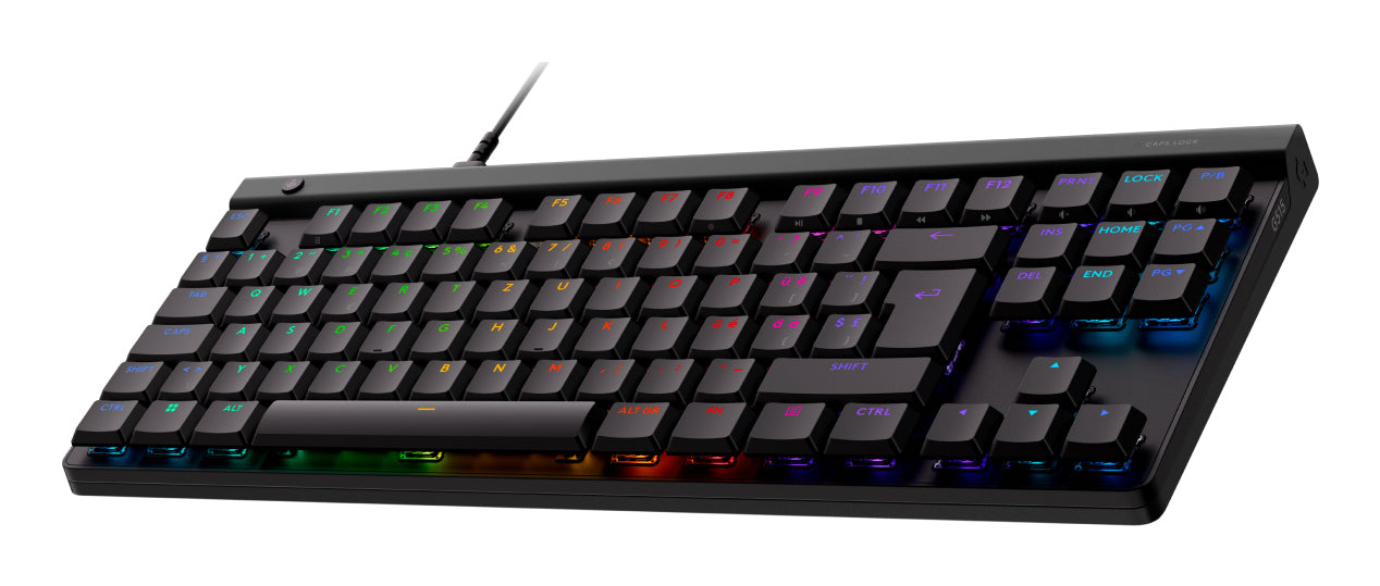 Logitech G G515 – Gaming-Tastatur TKL – mechanisch, RGB – kabelgebunden – USB-A – QWERTZ (CH) – schwarz
