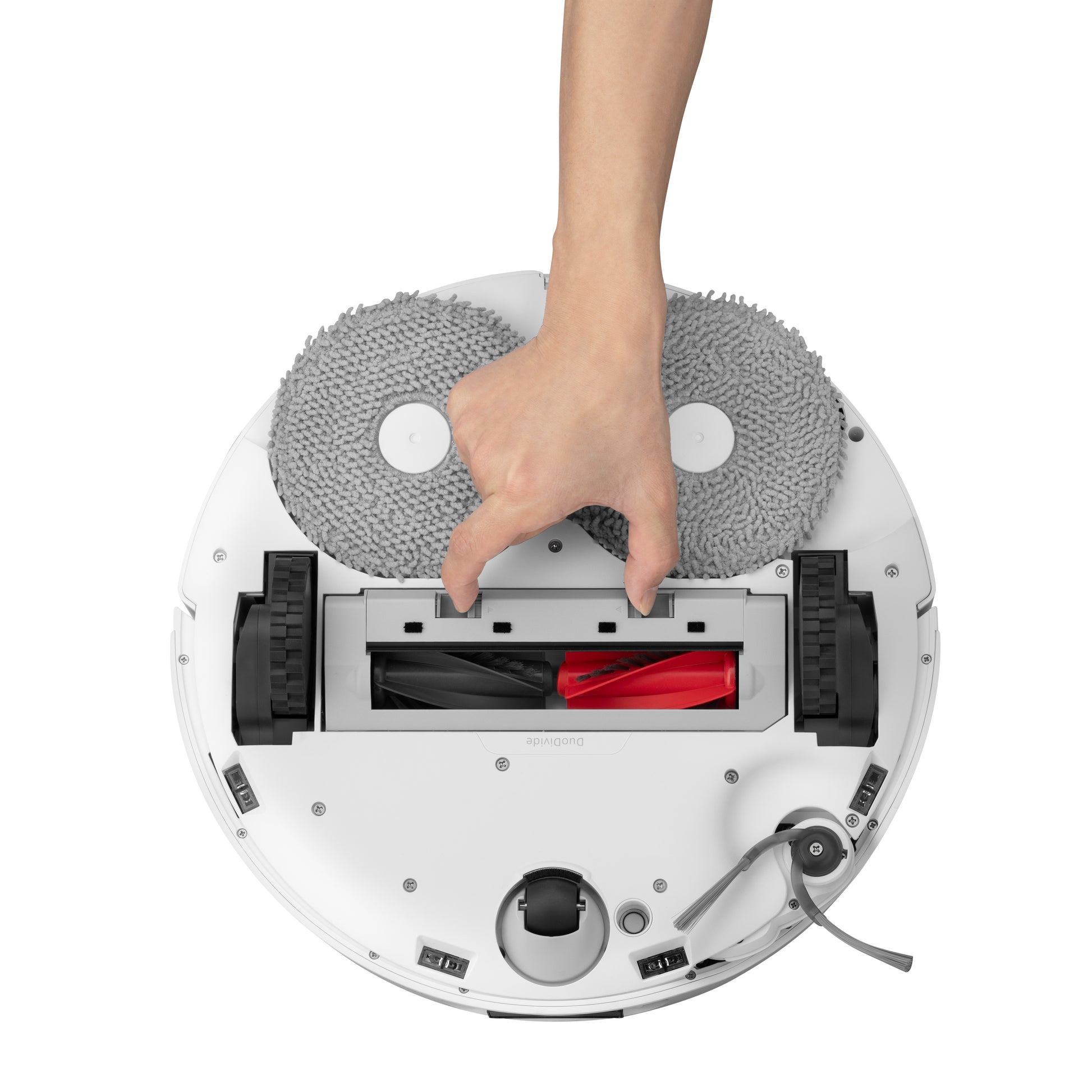 Roborock Saugroboter Qrevo Curv 5A1 – Max. Laufzeit 190 min, 2,7 l, Akkubetrieb, 34,7 × 35,2 × 10,3 cm