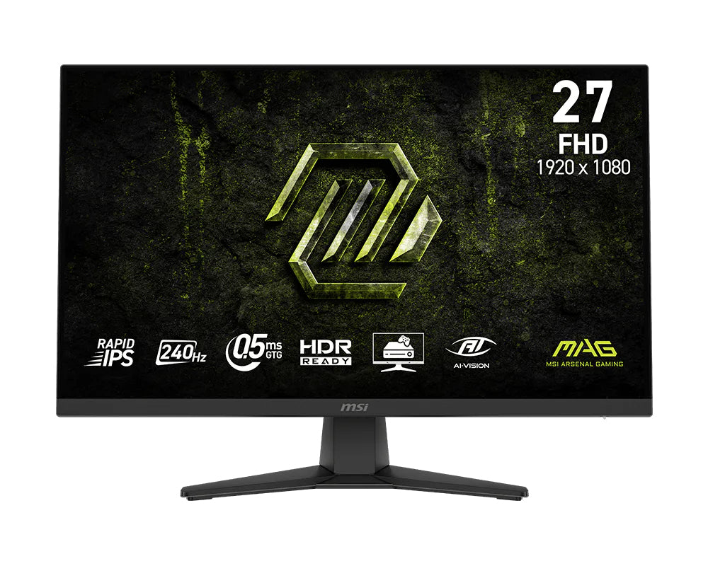 MSI MAG 272F X24 – 27", 1920 × 1080 (Full HD), IPS, 240 Hz