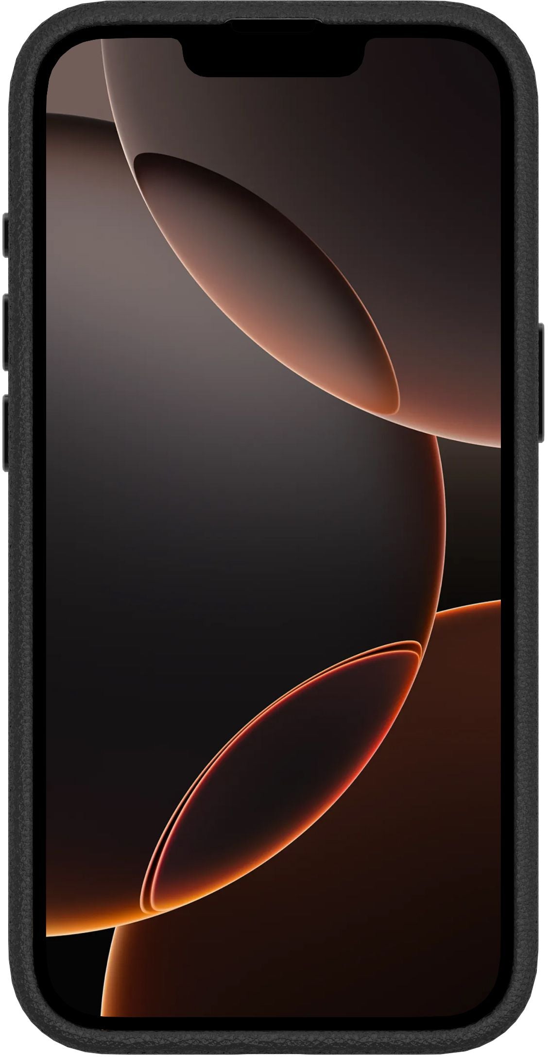 eSTUFF INFINITE (GRS) RIGA Backcover – für Apple iPhone, PC+Silikon, Schwarz