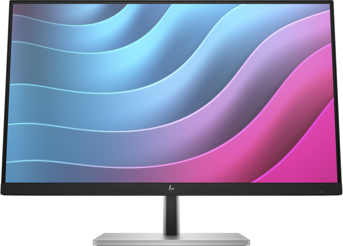 HP E24 G5 – Monitor, 23,8" 1920 × 1080 (Full HD), IPS, 75 Hz, 250 cd/m², VESA 100 × 100, Schwarz