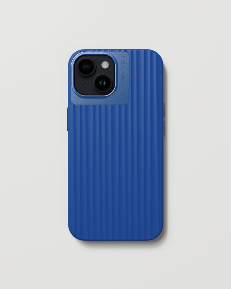 Nudient – Backcover – für Apple iPhone 15 Plus – blau