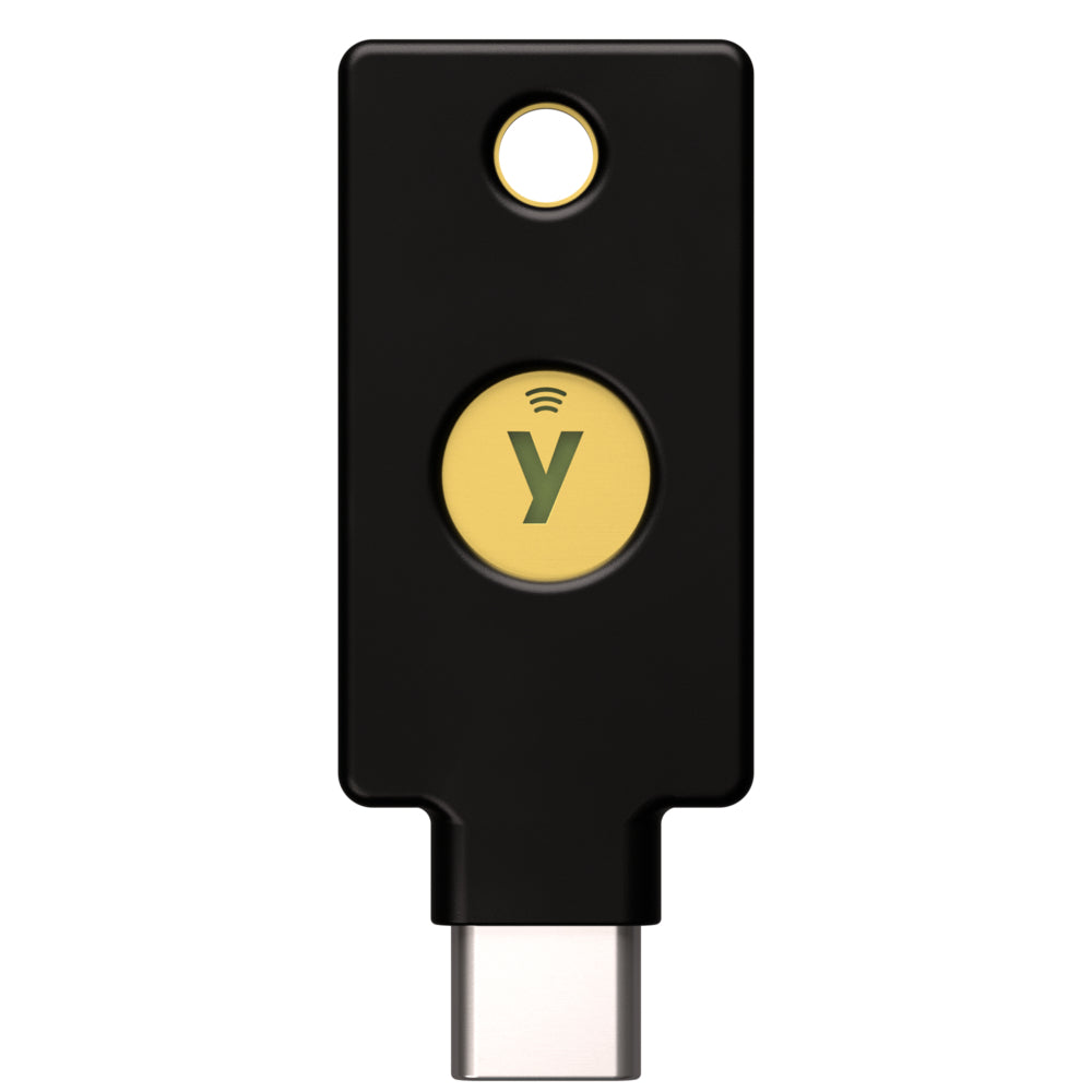 Yubico Sicherheitsschlüssel YubiKey Security Key C NFC – für Google, Microsoft, sforce.com und andere, IP68