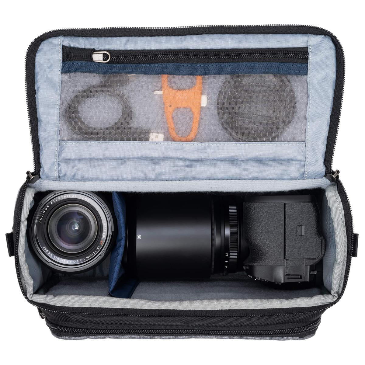 Think Tank Mirrorless Mover 25 V2 Beuteltasche – Polyester – für Systemkameras – Grau/Schwarz