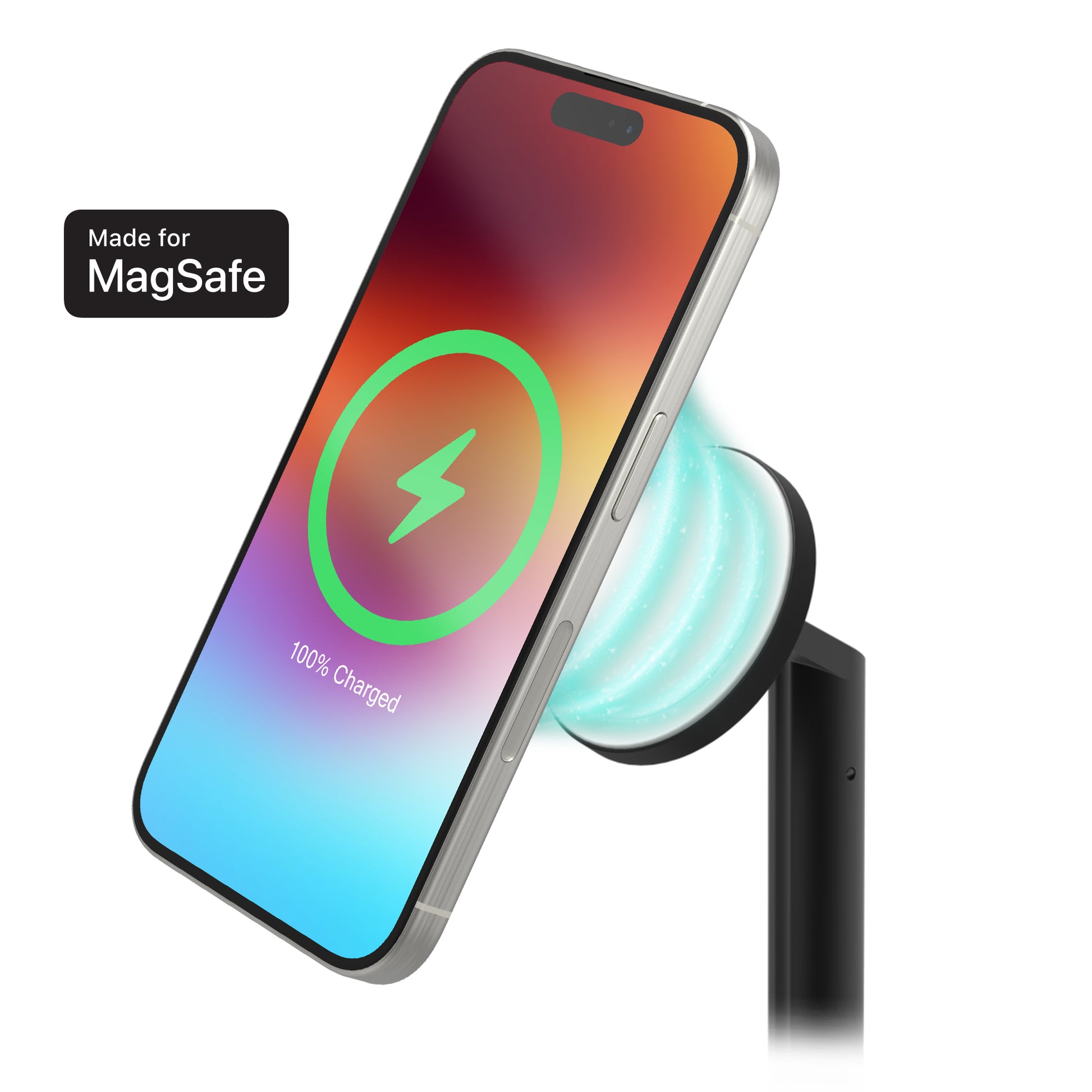 mophie MagSafe 3-in-1 Ladestation – 15 W, MFi zertifiziert, ausziehbar – für iPhone, Apple Watch, AirPods