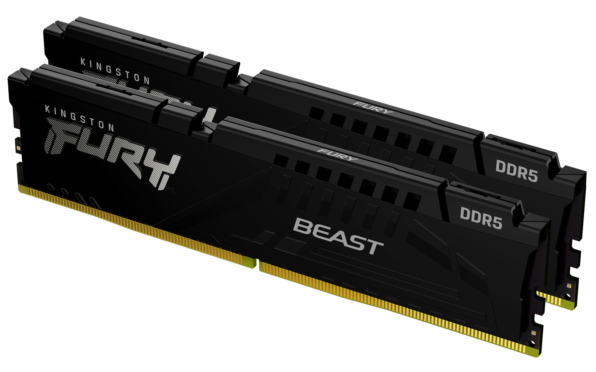 Kingston Technology Kingston FURY Beast KF560C30BBEK2-32 – 32 GB DDR5 6000 MT/s, 2×16 GB, 288-poliger DIMM, CL30, für PC