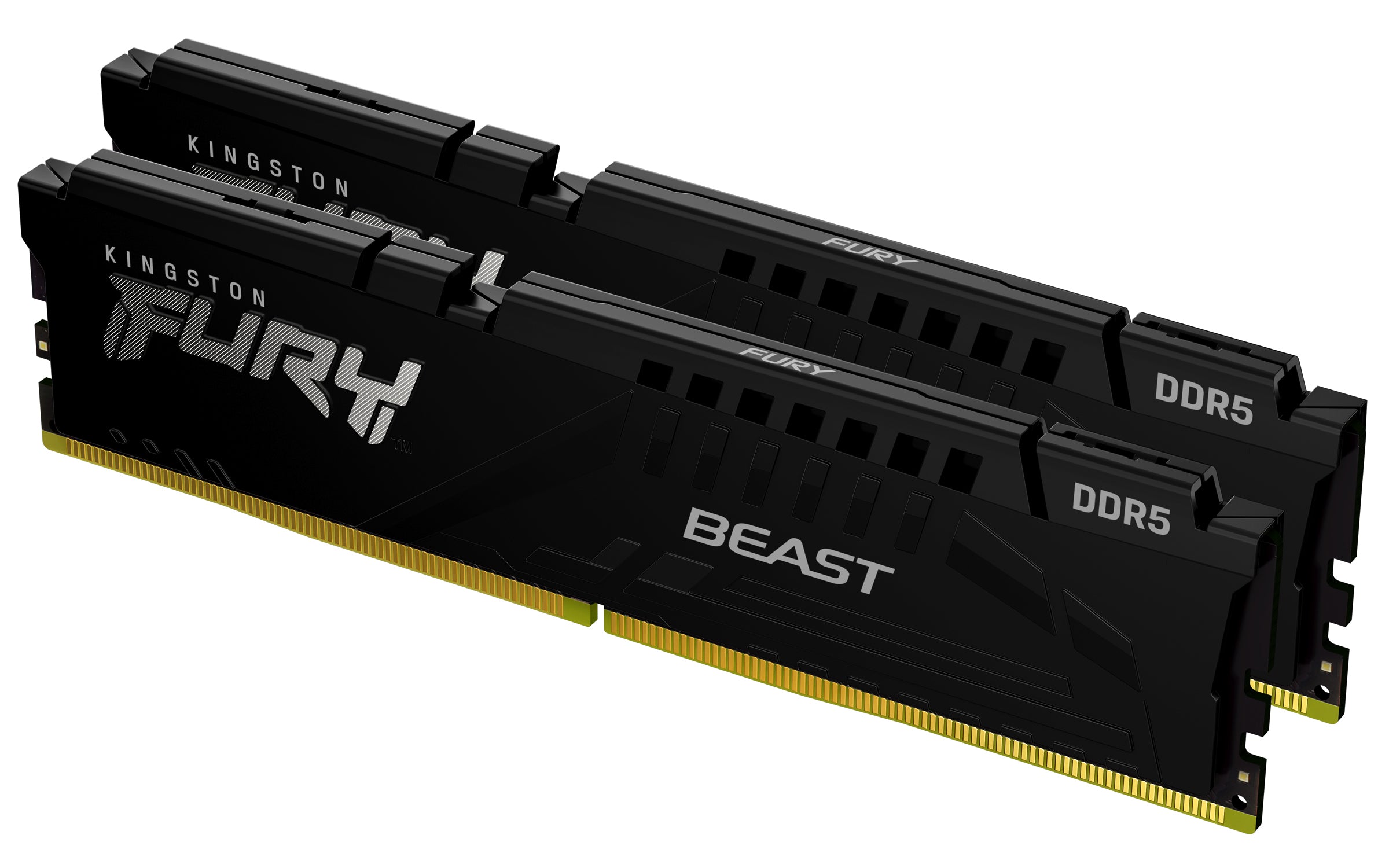 Kingston Technology Kingston FURY Beast KF560C30BBEK2-32 – 32 GB DDR5 6000 MT/s, 2×16 GB, 288-poliger DIMM, CL30, für PC