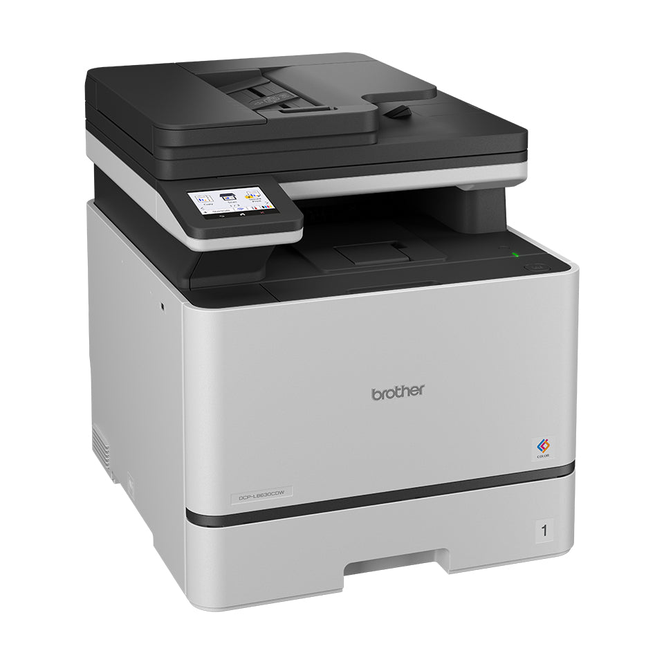 Brother DCP-L8630CDW – Farblaser-Multifunktionsdrucker, A4, 3-in-1, Duplex, ADF, WLAN/LAN, AirPrint, Mopria