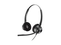 Poly EncorePro 320 Office-Headset – On-Ear, Stereo, Kabel, USB-A, Schwarz