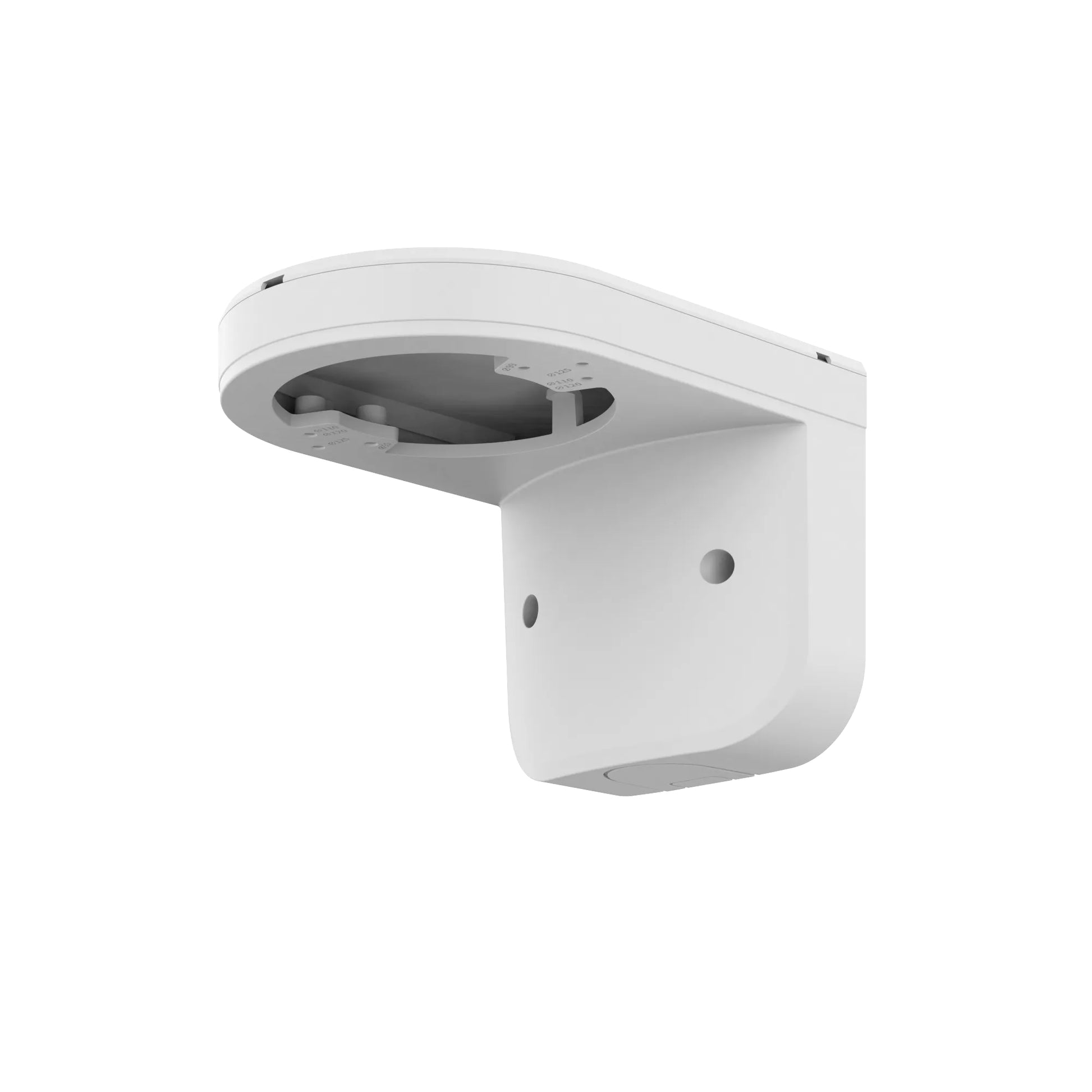 Hanwha Wandhalterung SBP-125WMW1 – Wandmontage, Indoor, Weiss – für QNV-C8011R, C8012, C9011R und andere