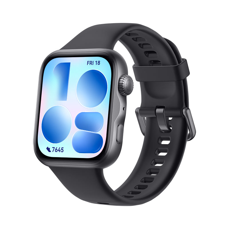 Huawei Watch Fit 5 43 mm GPS – Aluminium Schwarz, Sportarmband, 50 m, für Android & iPhone