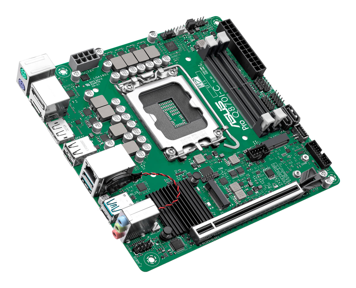 ASUS PRO Q870I-C-CSM – Mainboard – LGA 1851, Intel Q870, Mini-ITX, DDR5