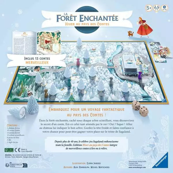 Ravensburger La Forêt Enchantée Contes – Brettspiel, 2–6 Spieler, ab 5 Jahren, 45 Min., FR
