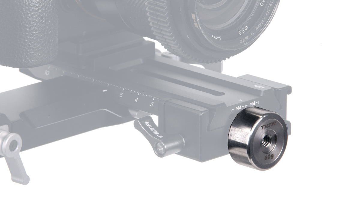 Tilta TGA-CW-60 Gegengewicht 60 g – 1/4-20" – Aluminium