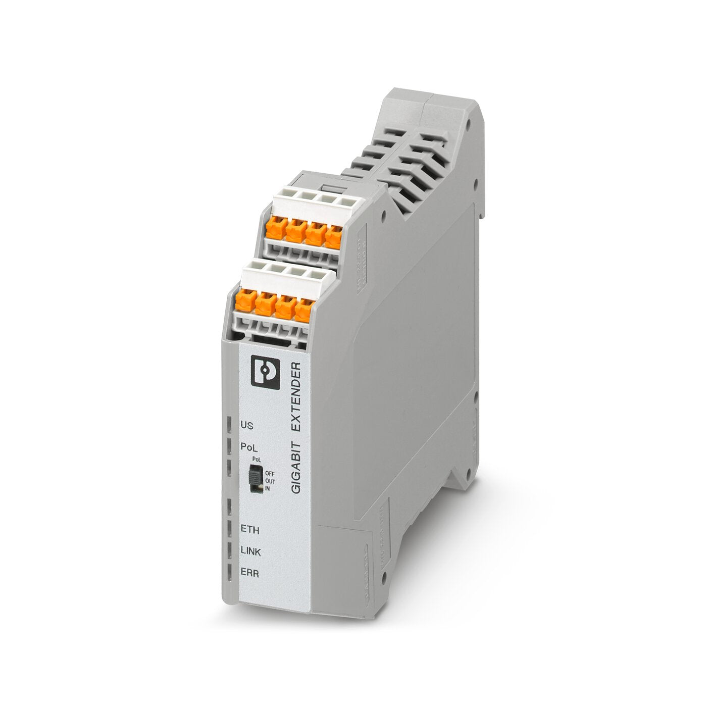 Phoenix Contact Extender 1010 ETH TP-G – Ethernet Extender – 1× RJ-45, 1G, 1000 m, Grau