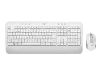 Logitech MK650 für Business – Tastatur, CH-Layout (DE-CH), Weiss
