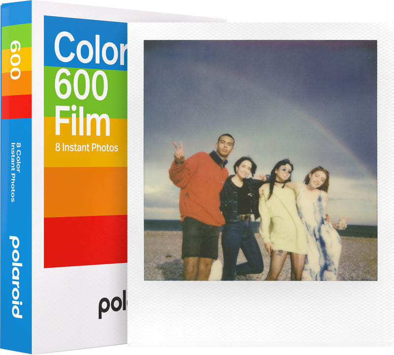 Polaroid Film 600 Color Sofortbildfilm – Bild 79 × 79 mm – für Polaroid 600, i-Type – 8er-Pack