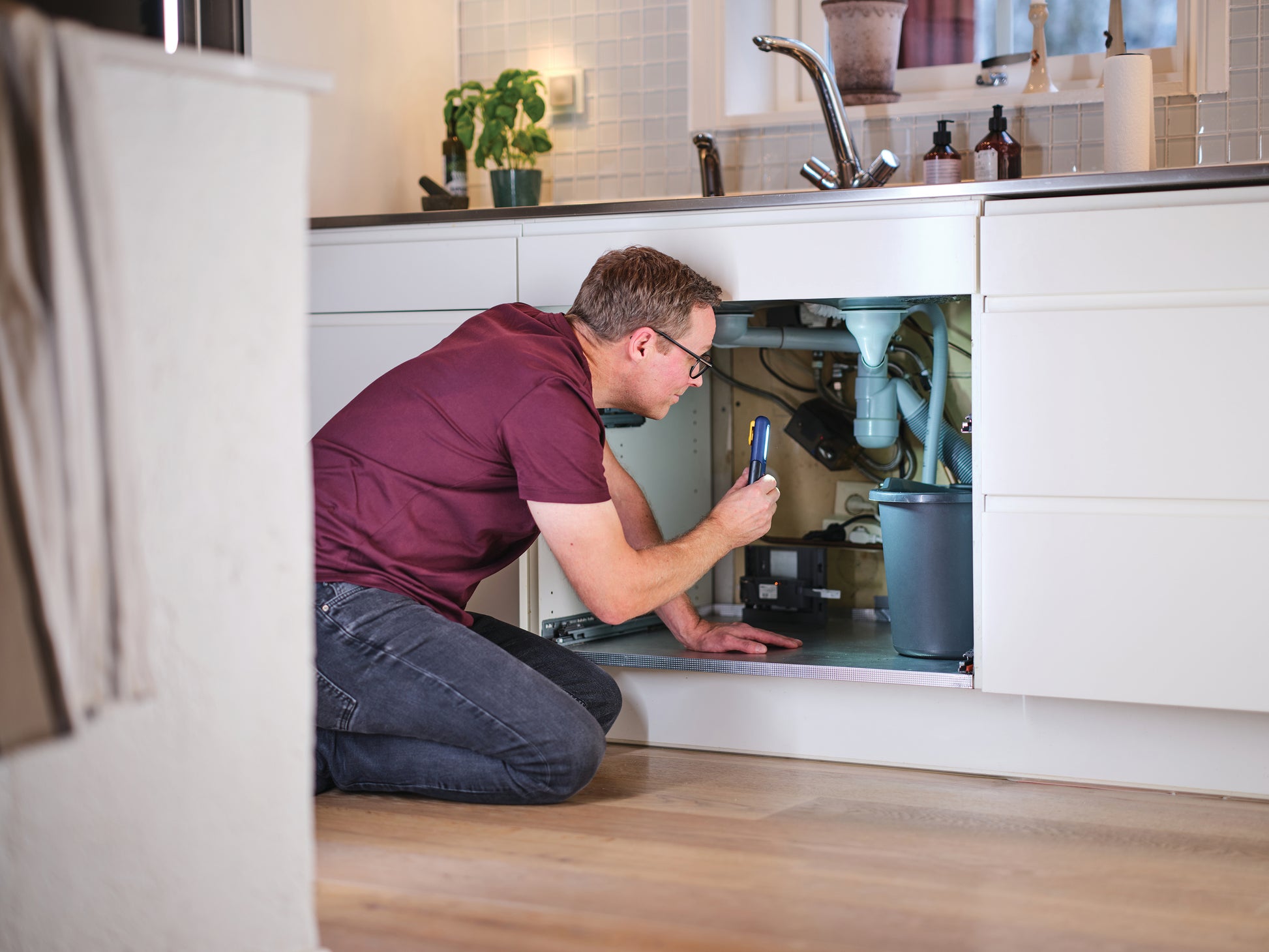 Rapid Arbeitsleuchte – 150 lm, 3 W, Akku, IP42 – Blau