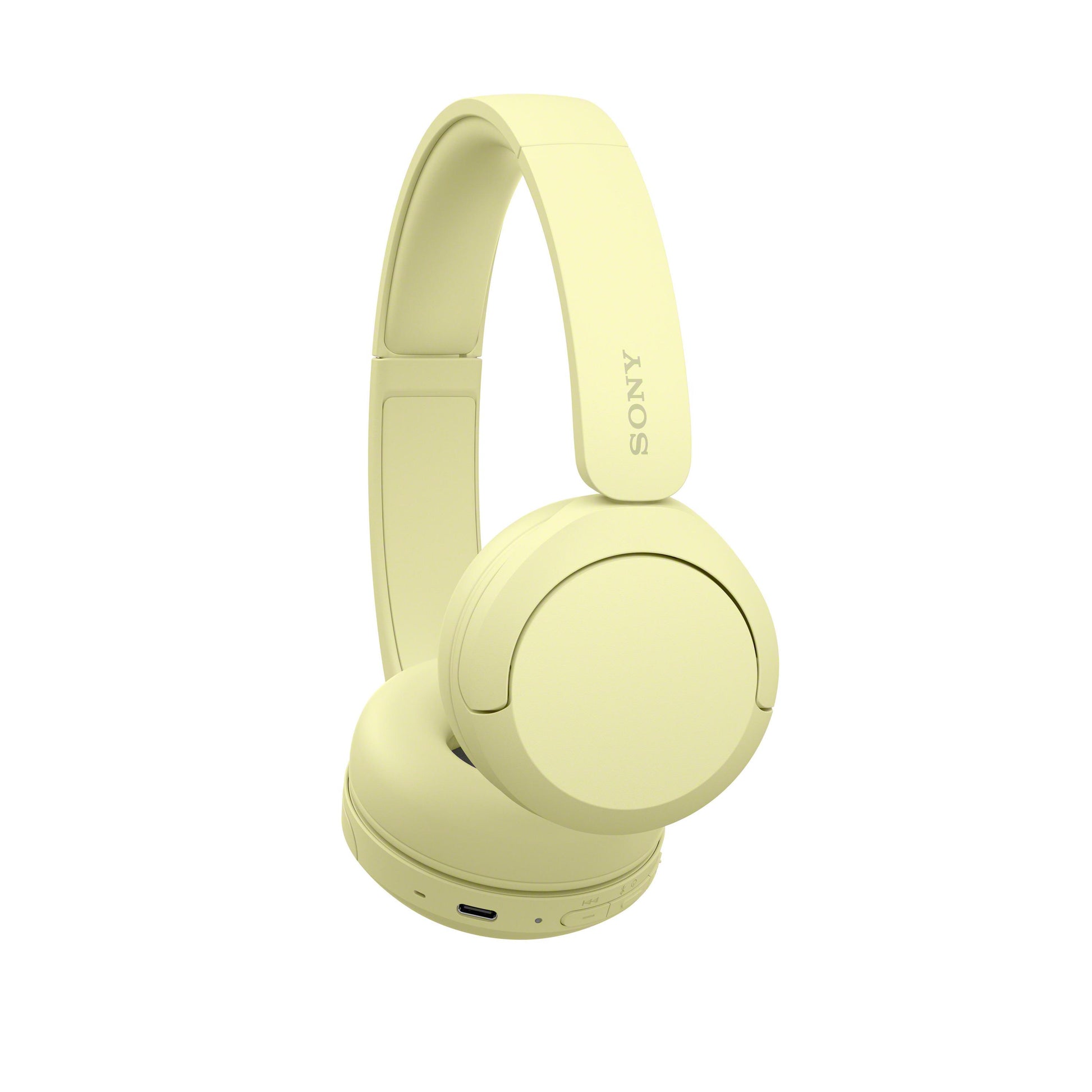 Sony WH-CH520 – Duo Headset – Bluetooth – Gelb – bis 50 h