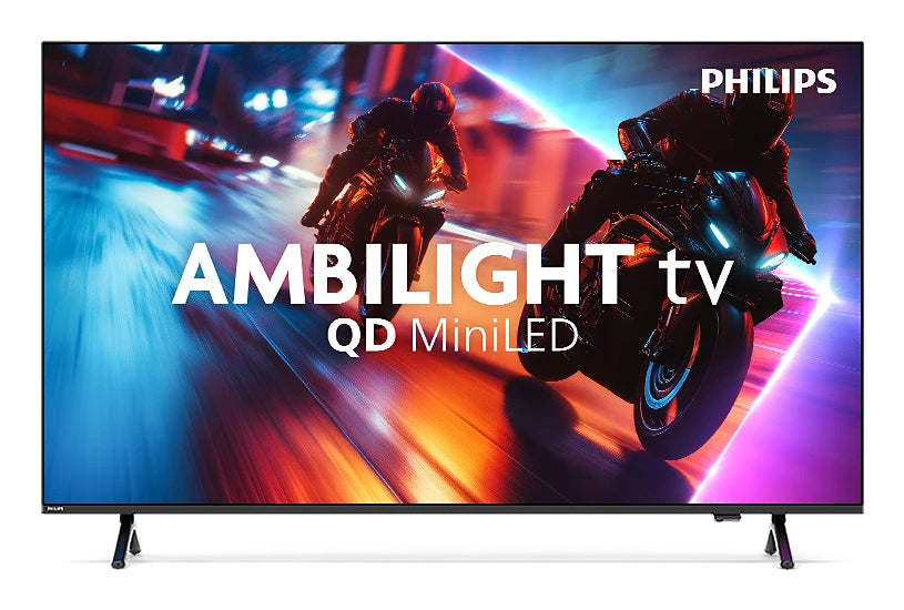 Philips 55MLED910/12 – 55" TV – 4K UHD – QD Mini-LED – Titan OS – 144 Hz – Dolby Vision, HDR10+