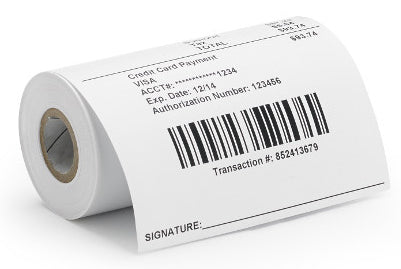 Zebra Etikettenrolle Z-Perform 1000D, 50 mm × 19 m, weiss, Papier, selbstklebend, 20 Rollen
