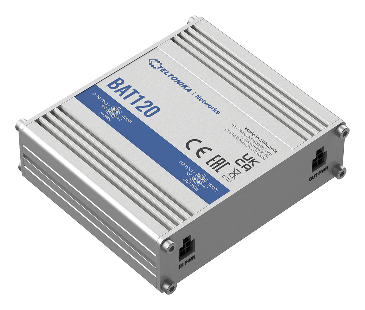 Teltonika BAT120 USV 22 W Line-Interaktiv – Kompakt – für RUT2xx, RUT95x und andere