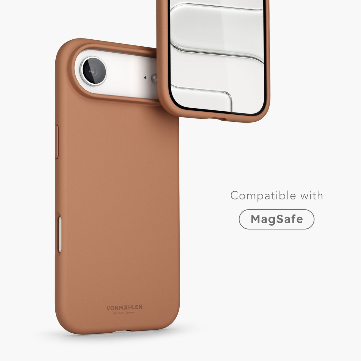Vonmählen Backcover – für Apple iPhone Air – braun – Silikon