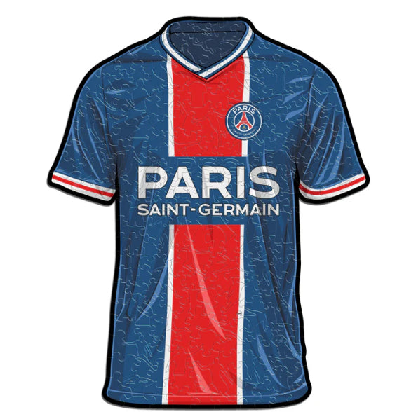 Iconic Puzzles PSG FC - Trikot - Holz-Puzzle, 1 Spieler, ab 10 Jahren, mehrsprachig