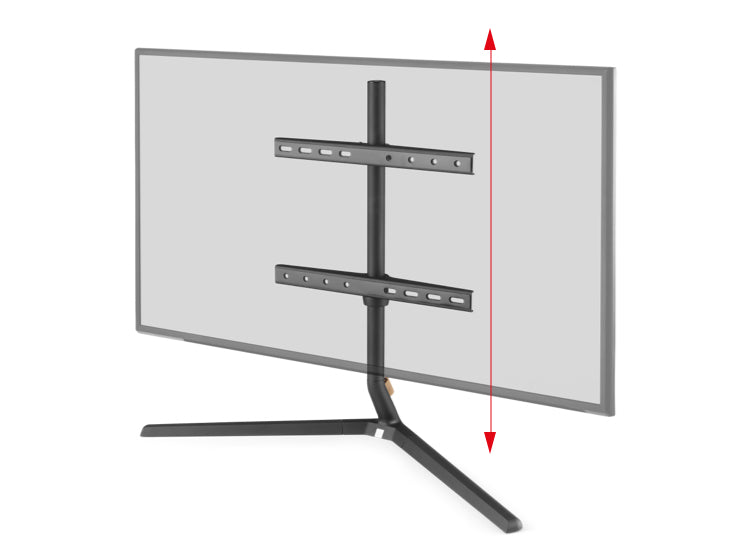 One For All Bodenständer – 32–70" – VESA 100×100–400×400 – bis 40 kg, Höhenverstellbar, Drehbar – WM7430
