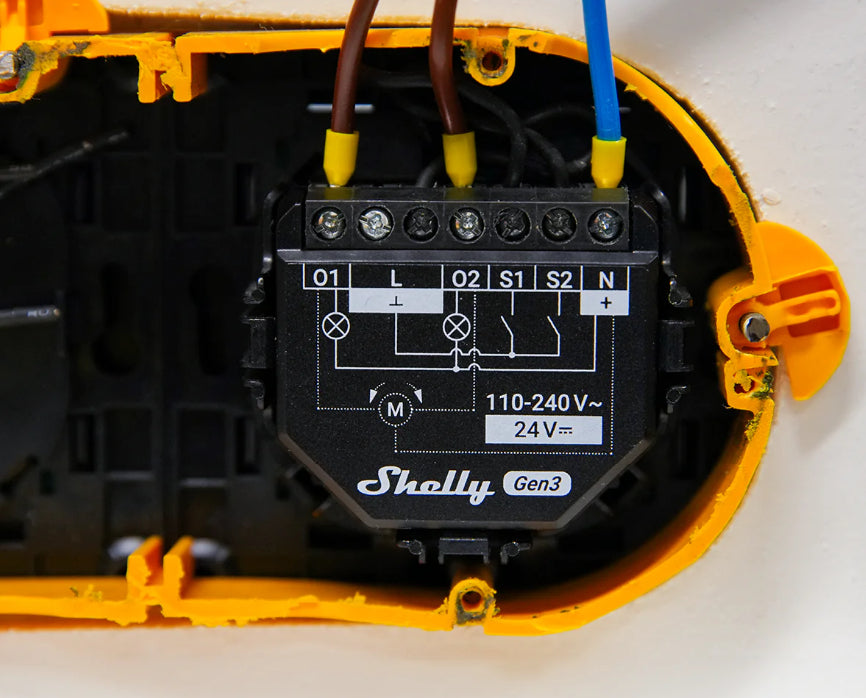 Shelly 2PM Gen3 – Smart-Steckdose – WLAN, Bluetooth, Verbrauchsmessung – 4er-Set