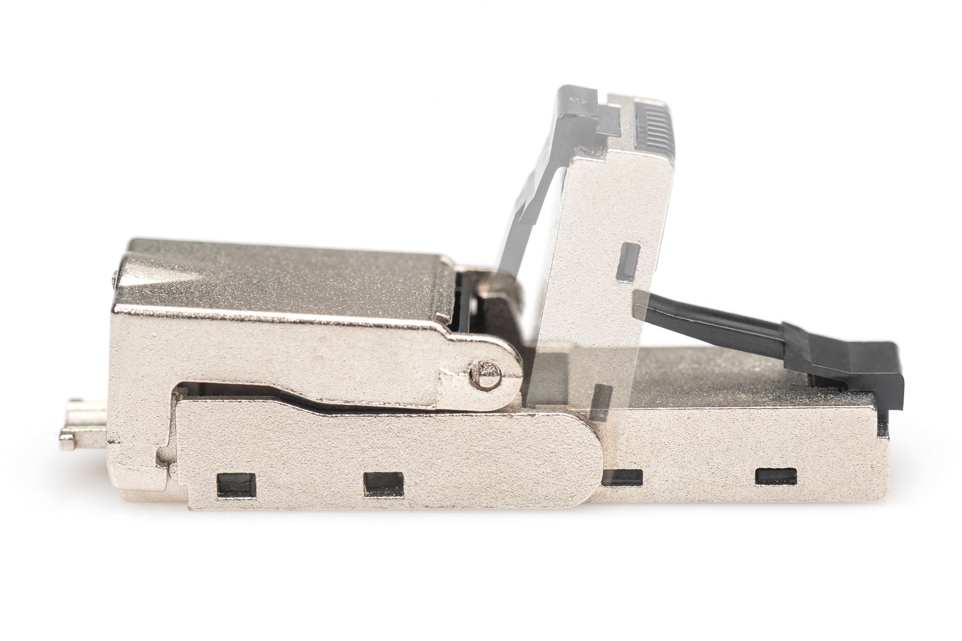 Digitus CAT 6A Feldstecker – RJ-45, STP, Gerade, Weiblich, Silber
