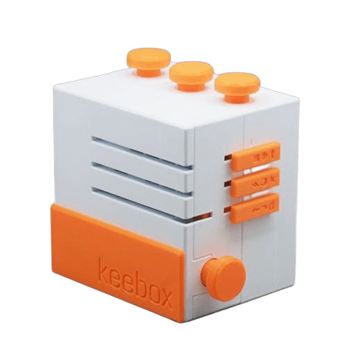 KEEBOX Orange – Knobelbox, 1 Spieler, ab 14 Jahren, 30 Min., DE