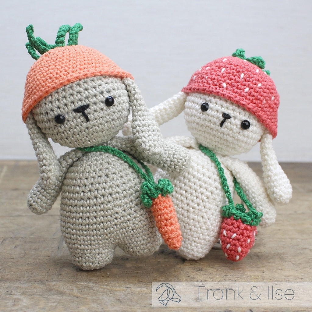 Hardicraft Häkelset Hase – 16 cm, Mehrfarbig