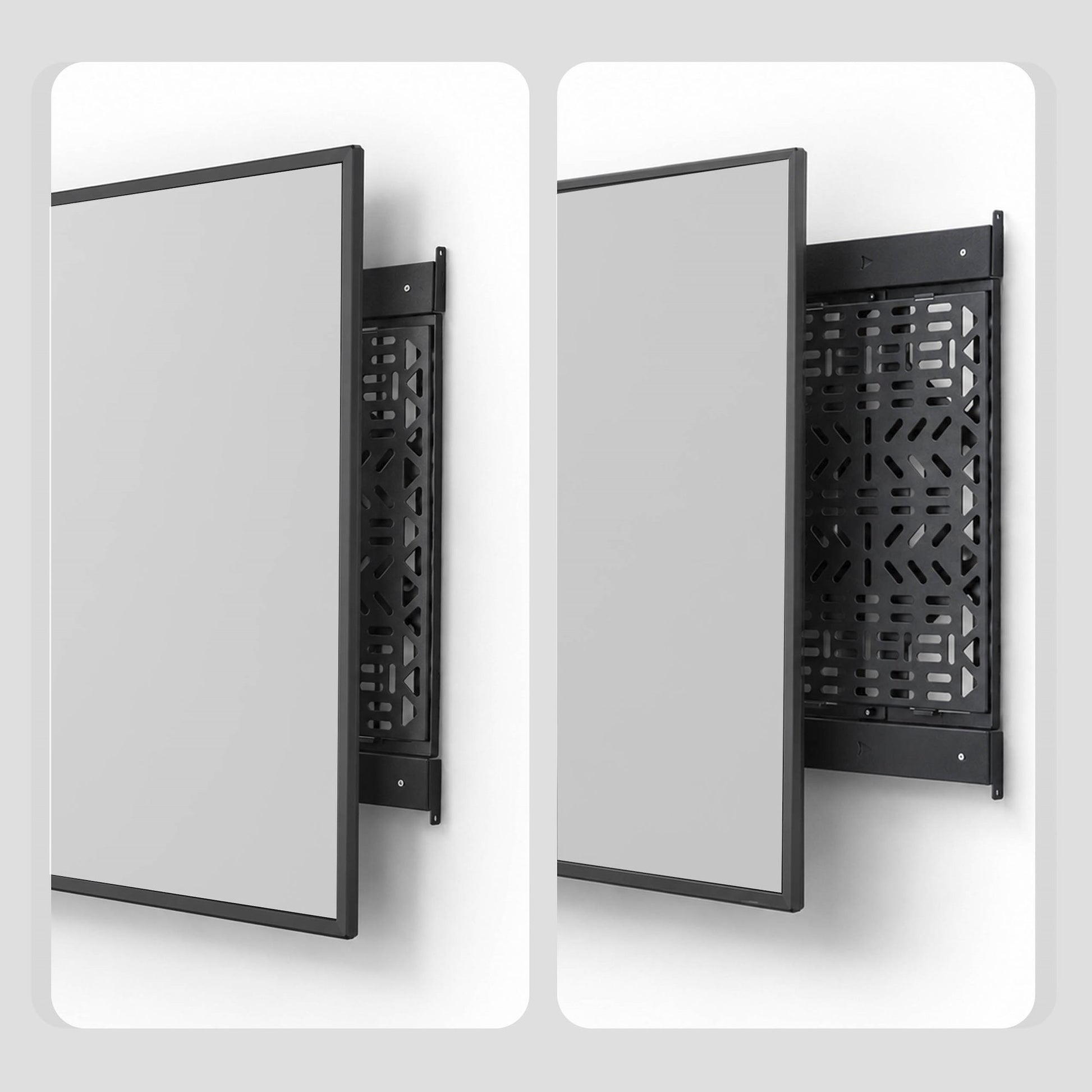 StarTech.com 1S-AV-WALL-MOUNT – Ablageschale (Wand), Tragkraft 10 kg, 582 × 310 × 23 mm, Schwarz